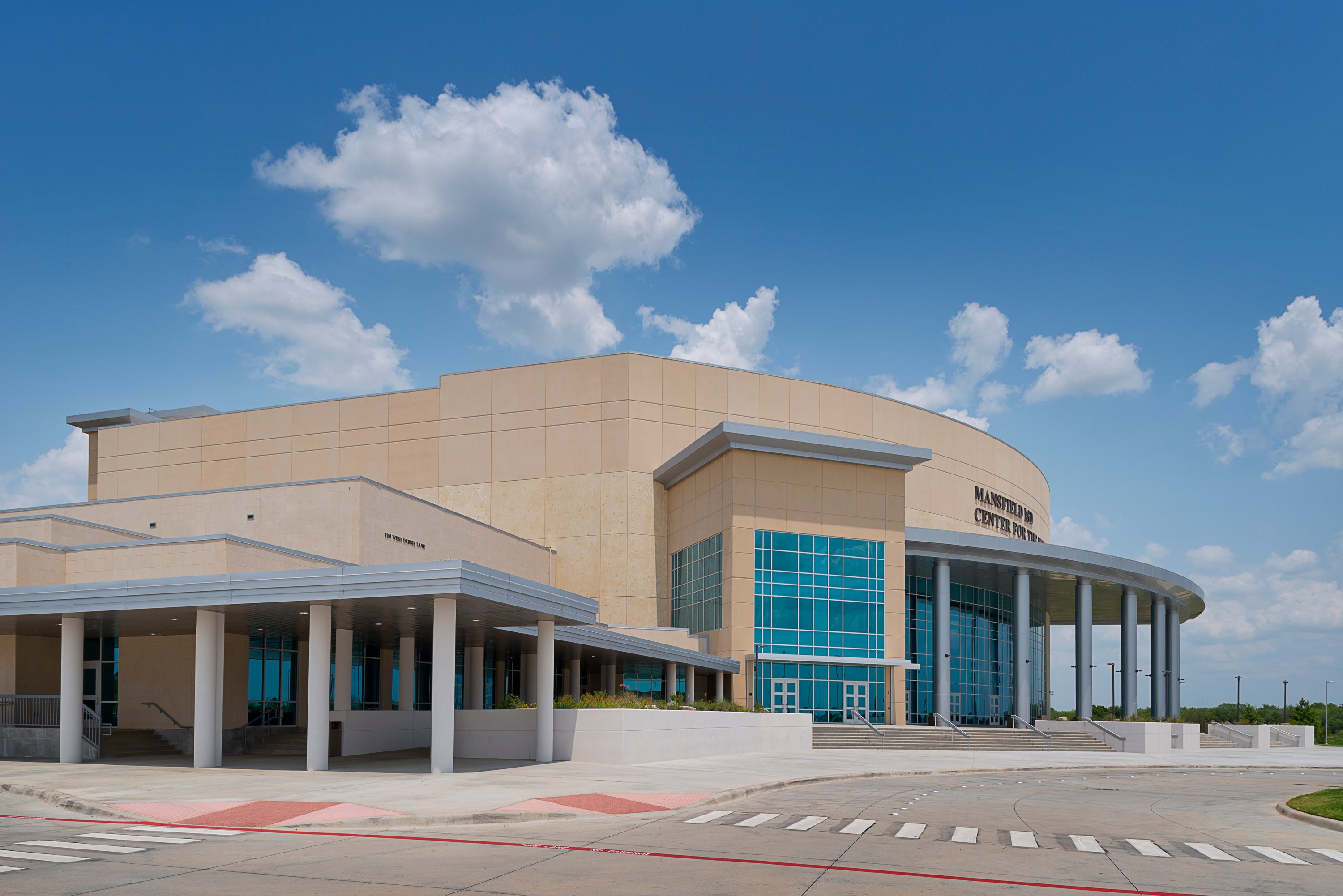 Exterior of the Center for the Performing Arts